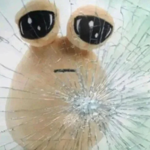 ☹️ Стикер «Pou Plush» для Telegram