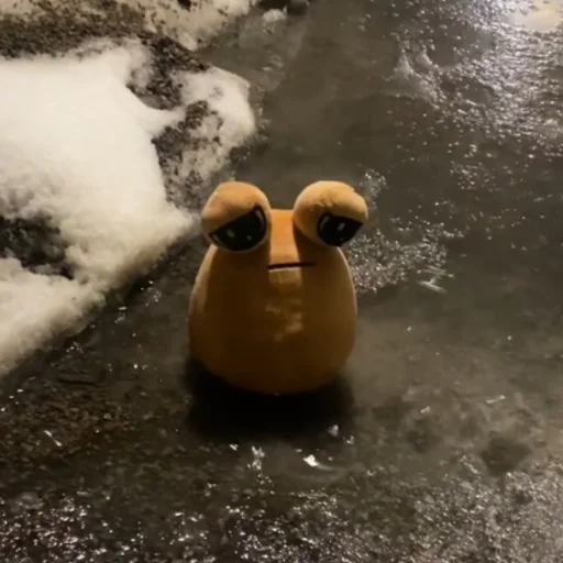 ☹️ Стикер «Pou Plush» для Telegram
