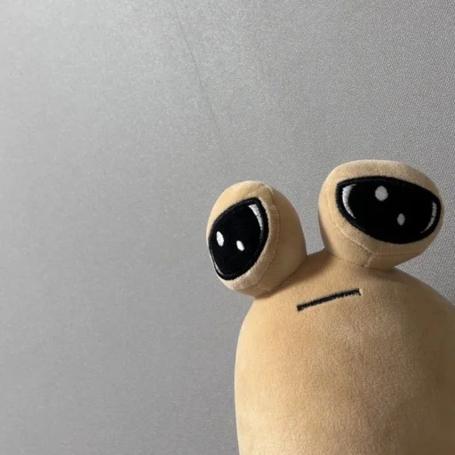 ☹️ Стикер «Pou Plush» для Telegram