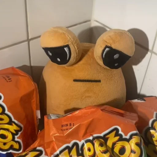 Стикерпак Pou Plush для Telegram
