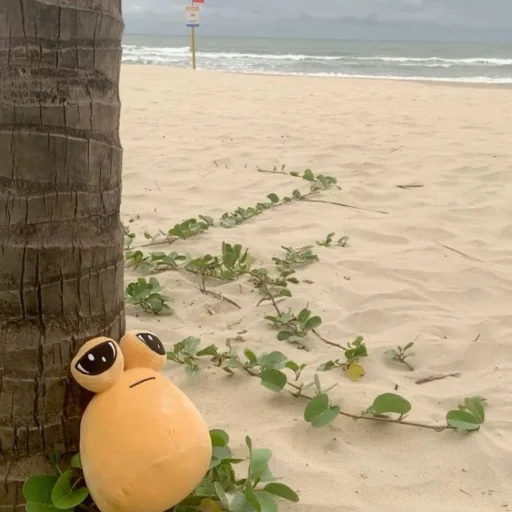☹️ Стикер «Pou Plush» для Telegram