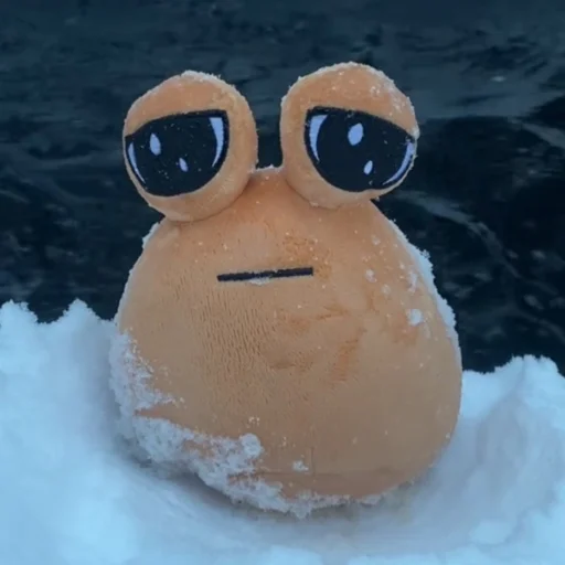 ☹️ Стикер «Pou Plush» для Telegram