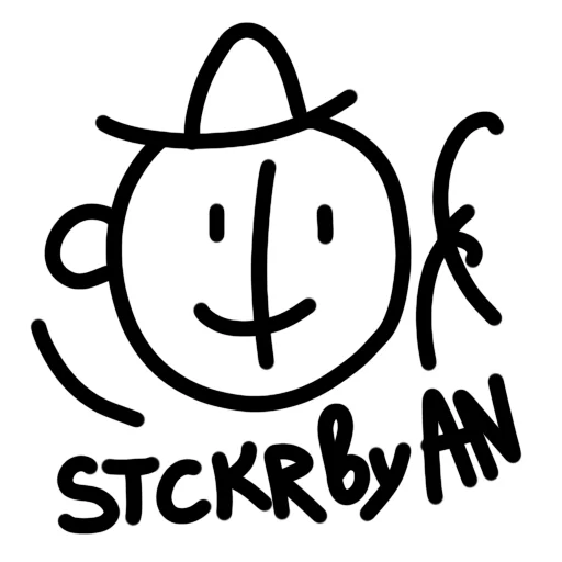 🗑 Стикер «Poup» для Telegram