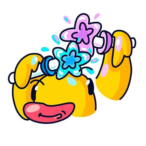 🕺 Стикер «Poup» для Telegram