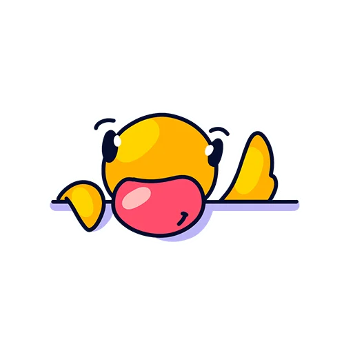 ☺️ Стикер «Poup» для Telegram