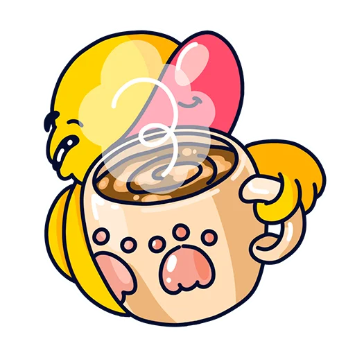 ☕️ Стикер «Poup» для Telegram