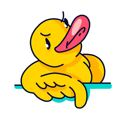 😠 Стикер «Poup» для Telegram