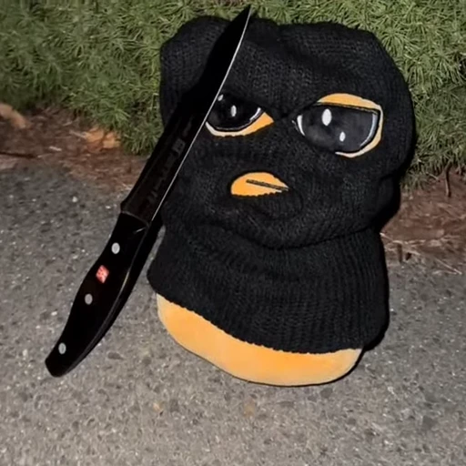 😐 Стикер «Pou Plush» для Telegram