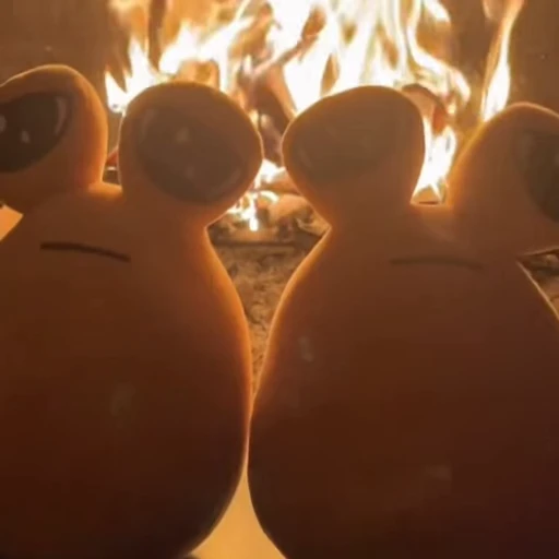 😐 Стикер «Pou Plush» для Telegram