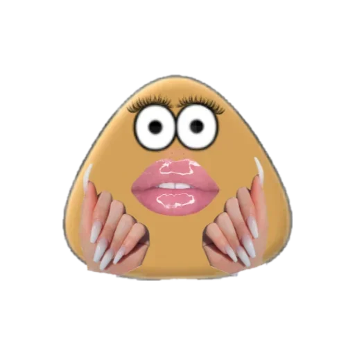 💅 Стикер «Pou» для Telegram