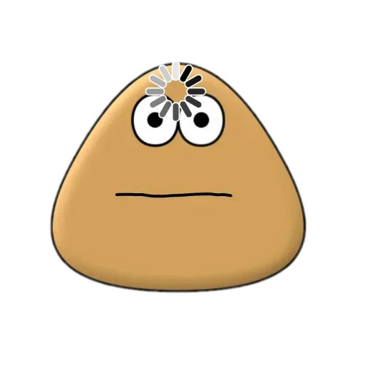 😐 Стикер «Pou» для Telegram