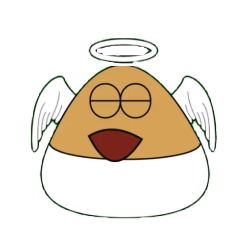 😇 Стикер «Pou» для Telegram