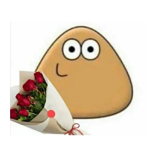 💐 Стикер «Pou» для Telegram
