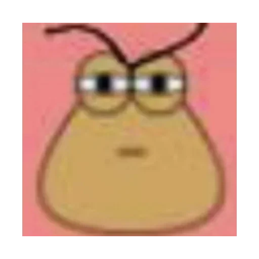 🤨 Стикер «Pou» для Telegram