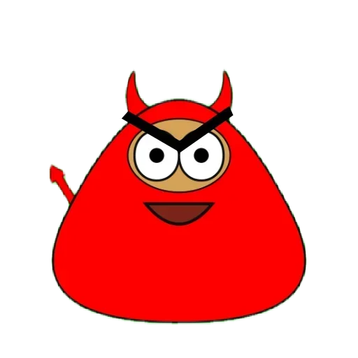 😈 Стикер «Pou» для Telegram