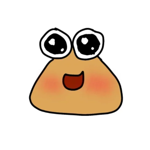 😳 Стикер «Pou» для Telegram