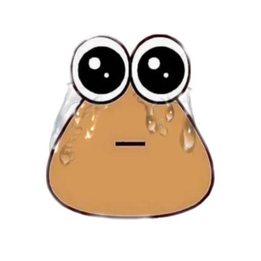 😢 Стикер «Pou» для Telegram