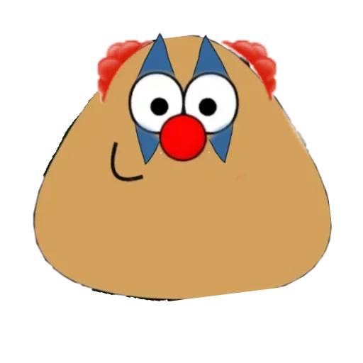 🤡 Стикер «Pou» для Telegram