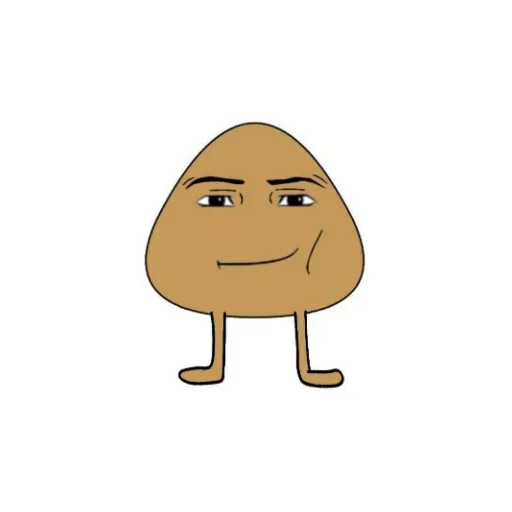 🕴 Стикер «Pou» для Telegram