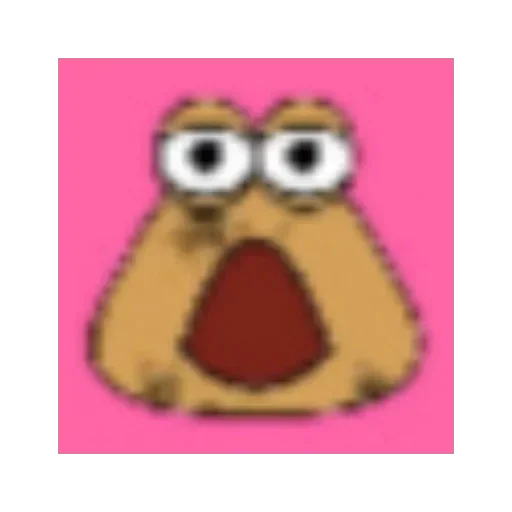 😱 Стикер «Pou» для Telegram