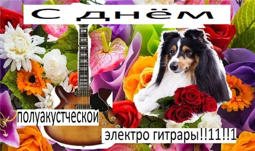 😫 Стикер «Поздравляю с Днём» для Telegram