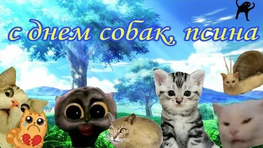 😝 Стикер «Поздравляю с Днём» для Telegram