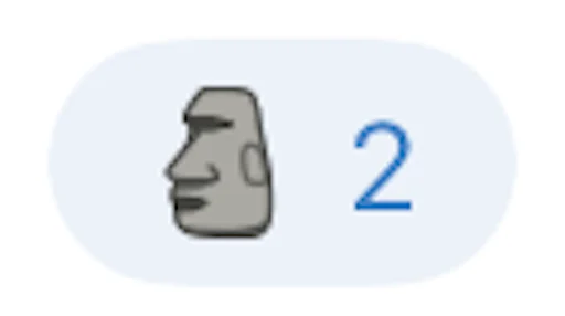 🗿 Стикер «Позитивные комменты» для Telegram