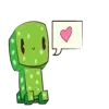 ❤ Эмодзи «Майнкрафт / minecraft» для Telegram