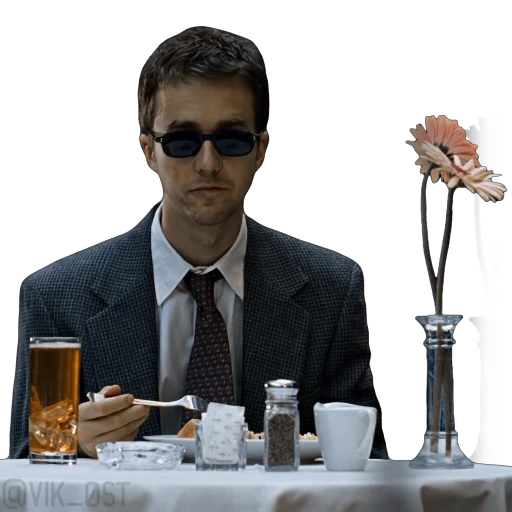 🍽 Стикер «Fight Club» для Telegram
