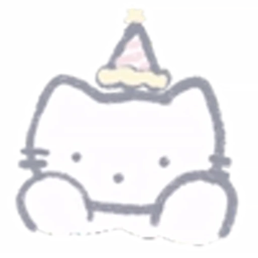 🥳 Эмодзи «pratty kitten» для Telegram