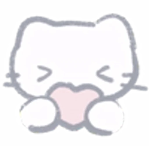 Стикерпак pratty kitten для Telegram