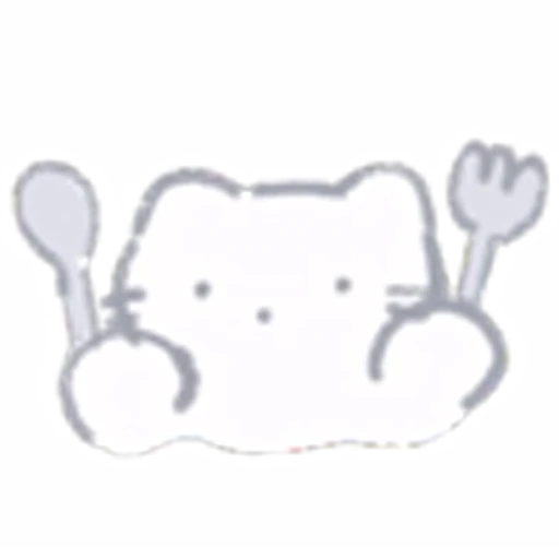 🍽 Эмодзи «pratty kitten» для Telegram