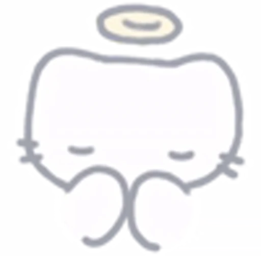 🙏 Эмодзи «pratty kitten» для Telegram