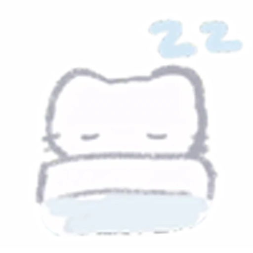 😴 Эмодзи «pratty kitten» для Telegram
