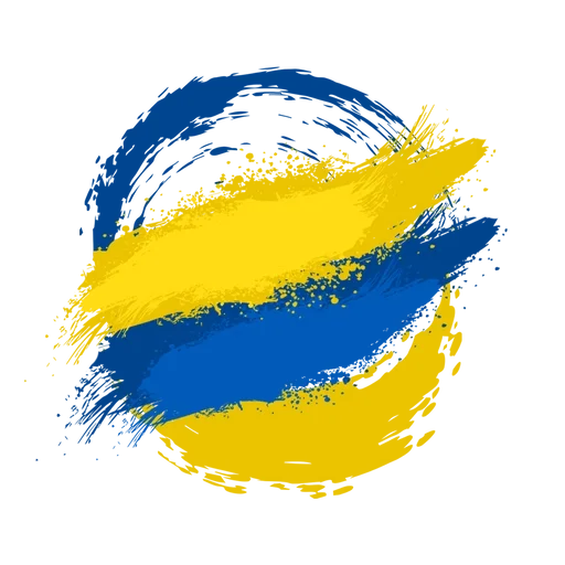🇺🇦 Стикер «Pray for Ukraine» для Telegram