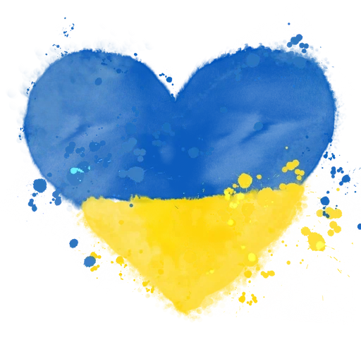 🇺🇦 Стикер «Pray for Ukraine» для Telegram