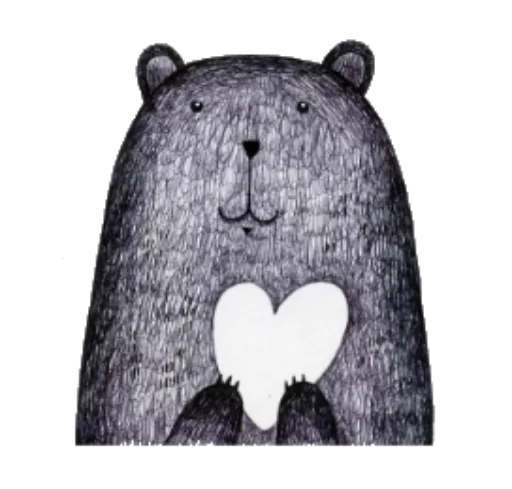 🐻 Стикер «warmth» для Telegram