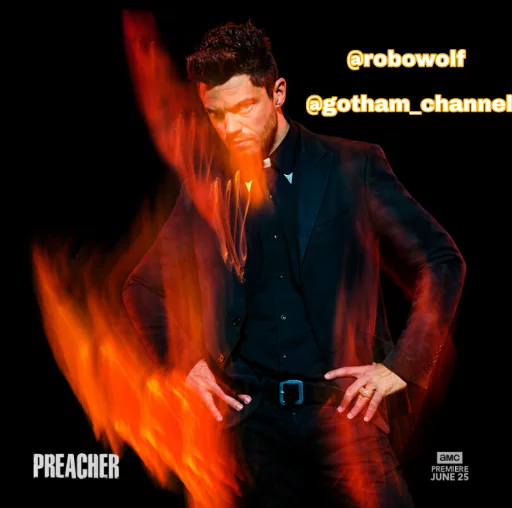 😎 Стикер «Preacher» для Telegram