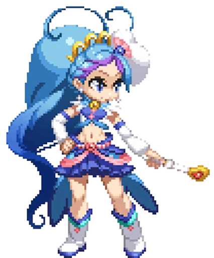 🧜‍♀️ Стикер «Pretty Cure» для Telegram