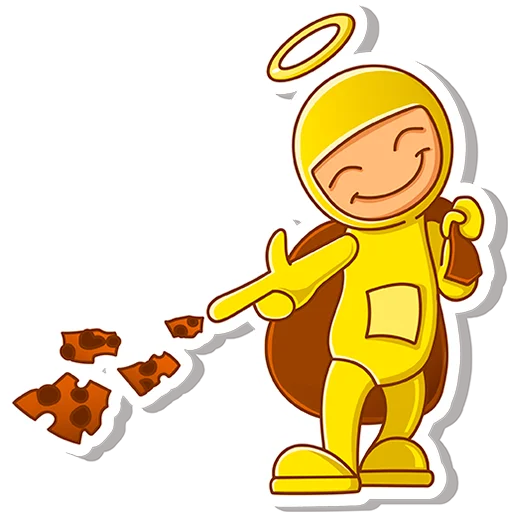 😇 Стикер «Предатель не дремлет» для Telegram