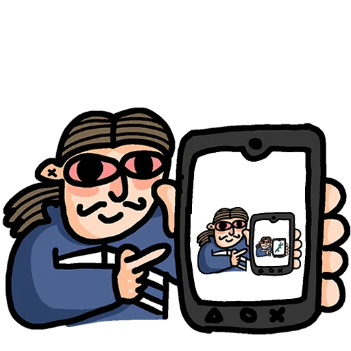 🤳 Стикер «Преколер 2 Без Текста» для Telegram