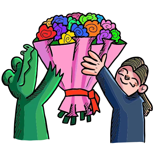 💐 Эмодзи «Преколер&; х Кроко» для Telegram