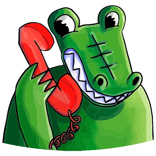 📞 Эмодзи «Преколер&; х Кроко» для Telegram