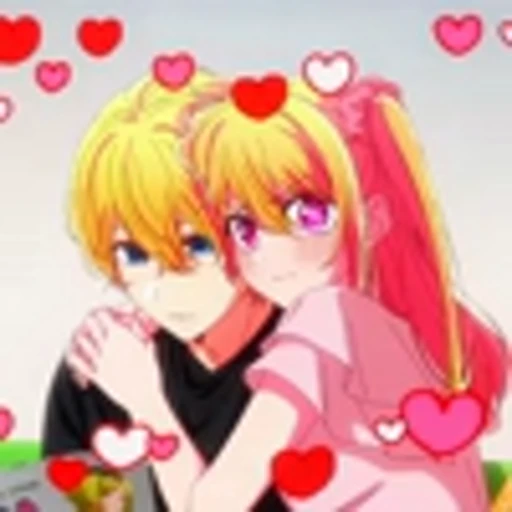 ☺ Эмодзи «Anime Love Pack p2Аниме Любовь / Романтика» для Telegram