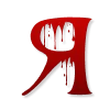 Стикер 37 Кровавый шрифт