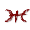 Стикер 57 Кровавый шрифт