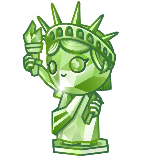 🎁 Эмодзи «Liberty Figure» для Telegram