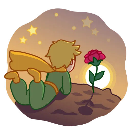 Стикер 9 The Little Prince