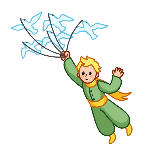 Стикер 5 The Little Prince