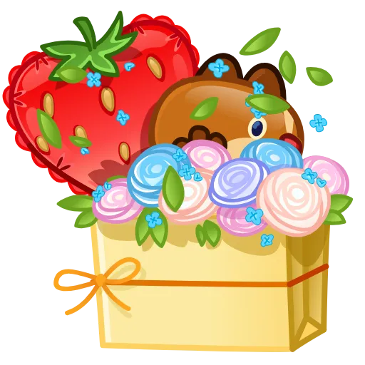 🗃 Эмодзи «Love You» для Telegram